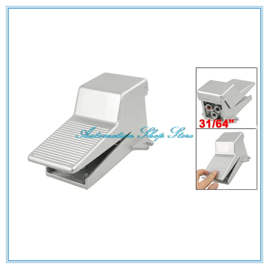 VF200-08 2-позиционный 3-ходовой мгновенный пневматический Педальный клапан 1 МПа для