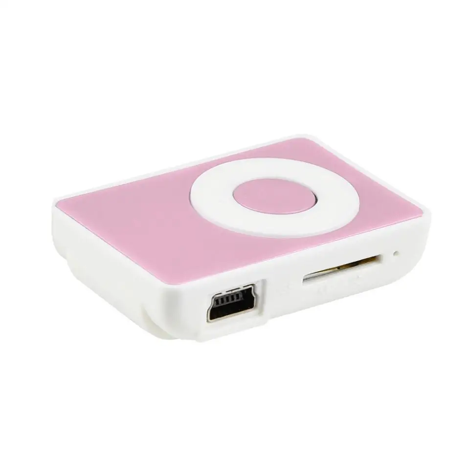 Monsunx Hifi мини зажим металлический USB MP3 плеер Поддержка Micro SD TF карта Музыка Медиа