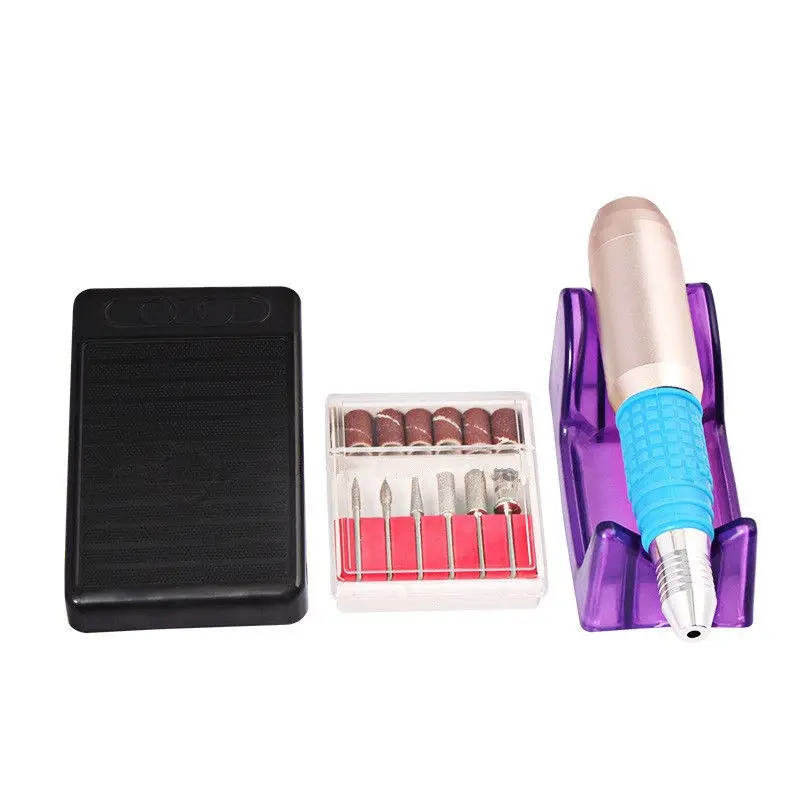 Электрический сверлильный станок для ногтей 25000 об./мин 65 Вт Pro Алмазная фреза бит