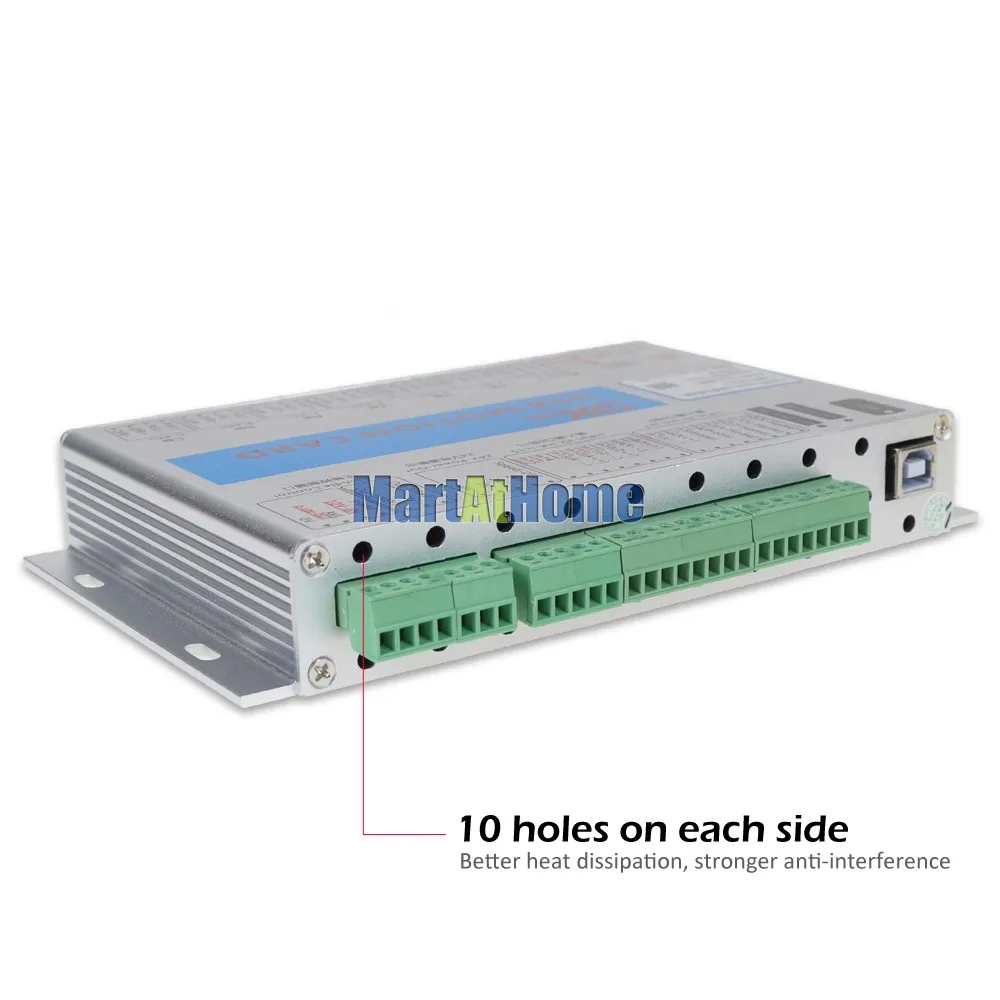 XHC MK6 V Mach3 USB 4 Axis CNC плата управления движением Breakout Board 2 МГц Поддержка
