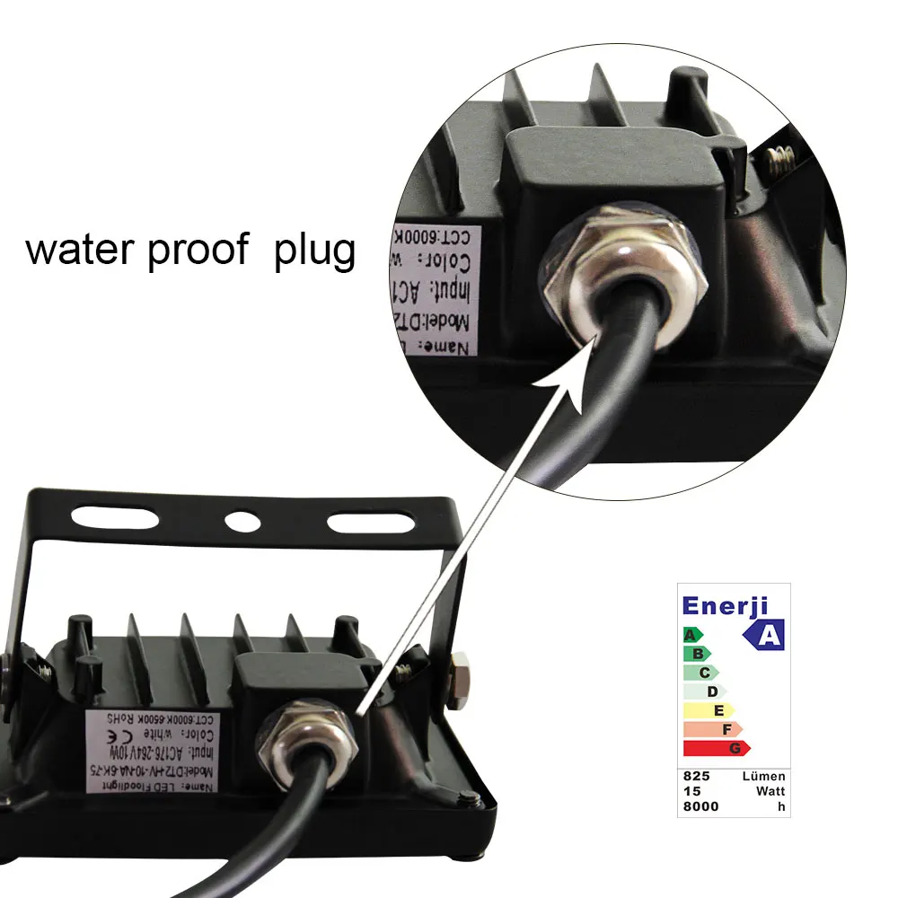 Водонепроницаемый миниатюрный светодиодный светильник IP65 10 Вт 20 30 50 Вт|ip65 led|led 50w