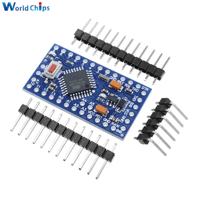 Модуль Pro Mini Atmega328 Atmega328P 3 В 5 8 МГц 16 м для Arduino совместимая нано последовательная
