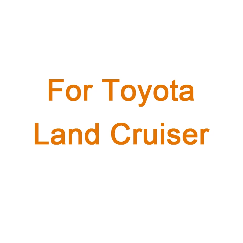 Защитный чехол для Toyota Corolla XT Camry Proda Vios Yaris Land Cruiser Tandra Prius Reiz 4 шт./лот|for toyota|land cruisercar