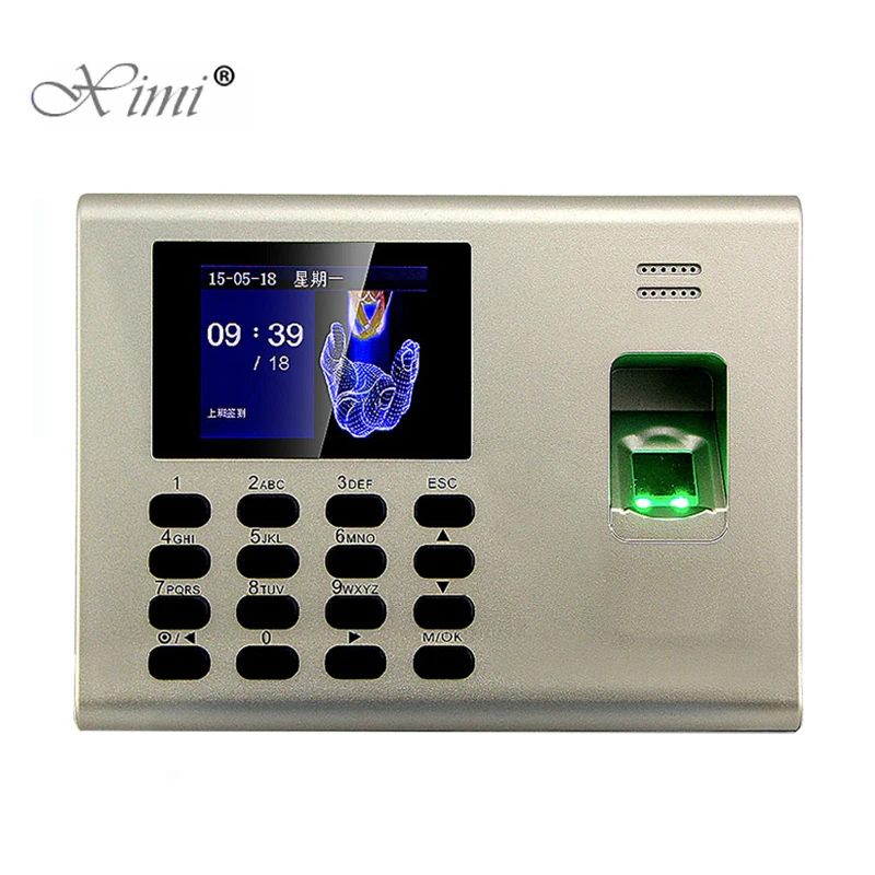 Биометрический регистратор времени ZK K40 TCP/IP USB отпечаток пальца время работы со