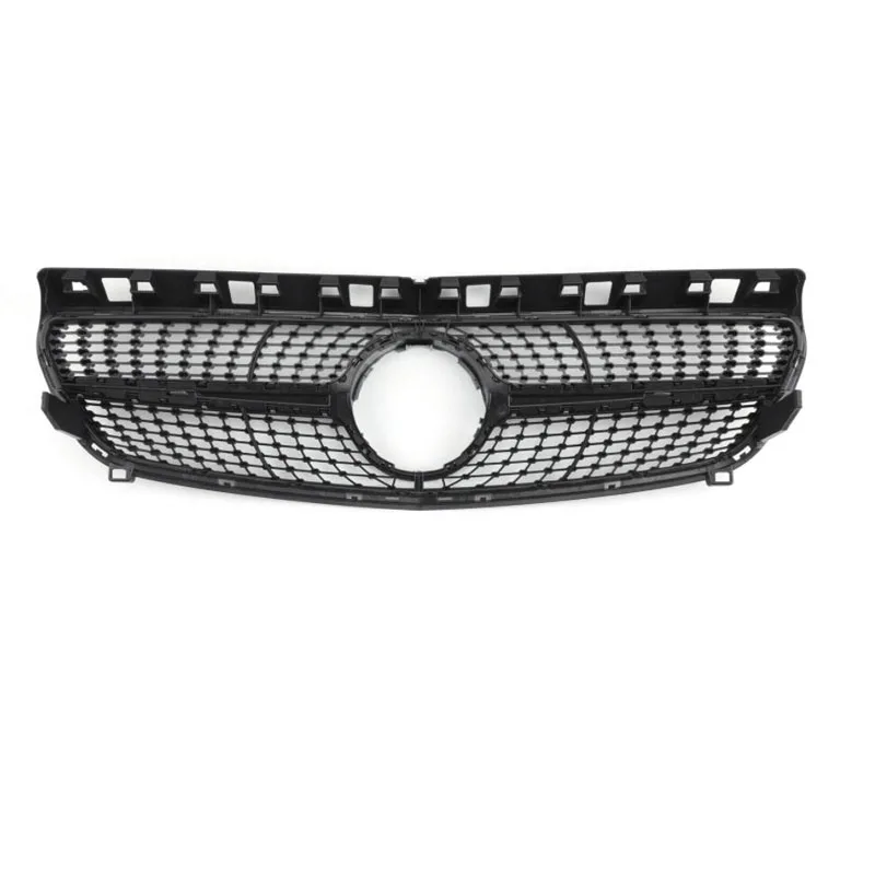 Передняя решетка верхний гриль бампер Пластик для Mercedes Benz R117 W117 CLA250 2013 2014 2015