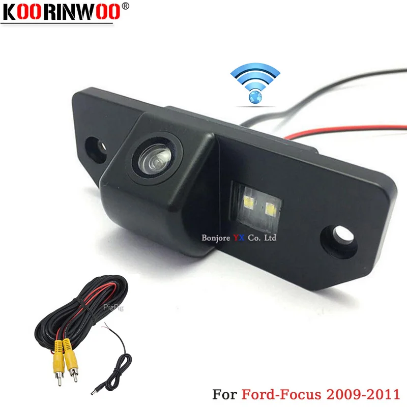 Автомобильная камера заднего вида Koorinwoo специальная HD CCD для Ford/Focus/Sedan/C MAX/MONDEO