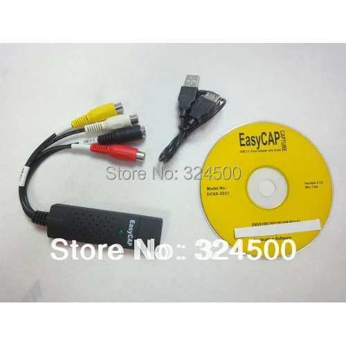 EasyCAP DC60 USB 2 0 высококачественный видеозахват с аудио отлично подходит для FPV|desktop