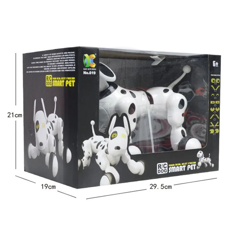 

2019 New RC Smart Robot Dog Electric Wireless Remote Control Toy Sing Dance Walking for Kids