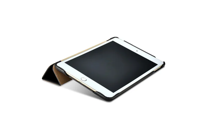 ICarer Чехол-книжка для iPad Mini5 винтажная серия настоящий кожаный чехол-подставка для iPad mini 5 держатель Ретро Кожаный чехол s