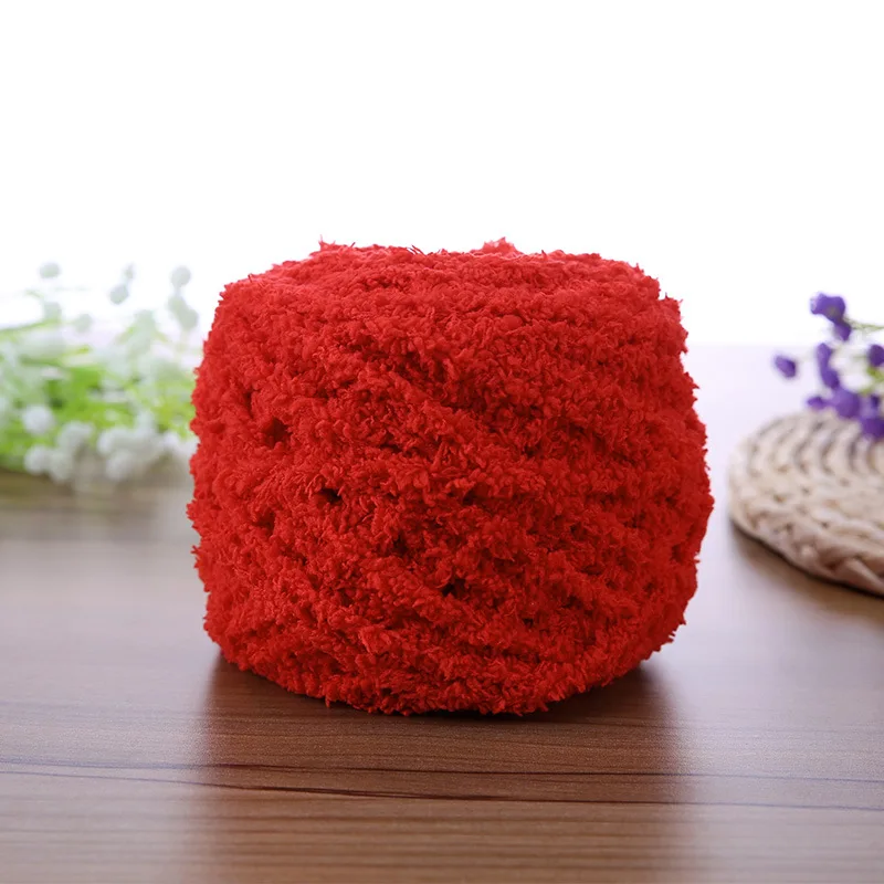 Мягкие плюшевые коралловый флис пряжи 10balls 50 г/мяч ручной Вязание ребенок пряжи для вязания свитер жилет шарф пряжа для вязания для зимы - Цвет: J