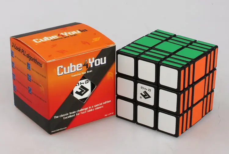 C4U 3x3x7 неравный волшебный куб, головоломка, куб, игрушка, черный наклейки куб, игрушки для детей