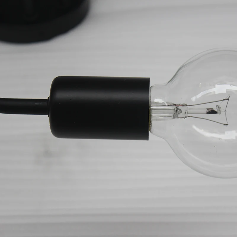 Современные Черные потолочные светильники со светодиодный ными лампочками