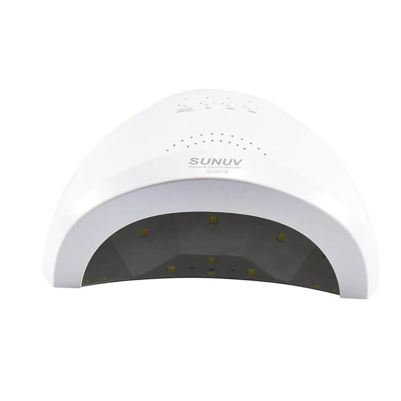 SUNUV золото Sunone 48 W Профессиональный Nail лампе светодиодный Маникюр УФ лампы ногтей сушилка для УФ гель светодиодный гель для ногтей машина инфракрасный Сенсор