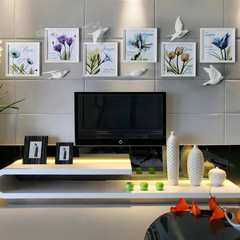 Набор деревянных рамок для фотографий свадебное украшение настенное дома