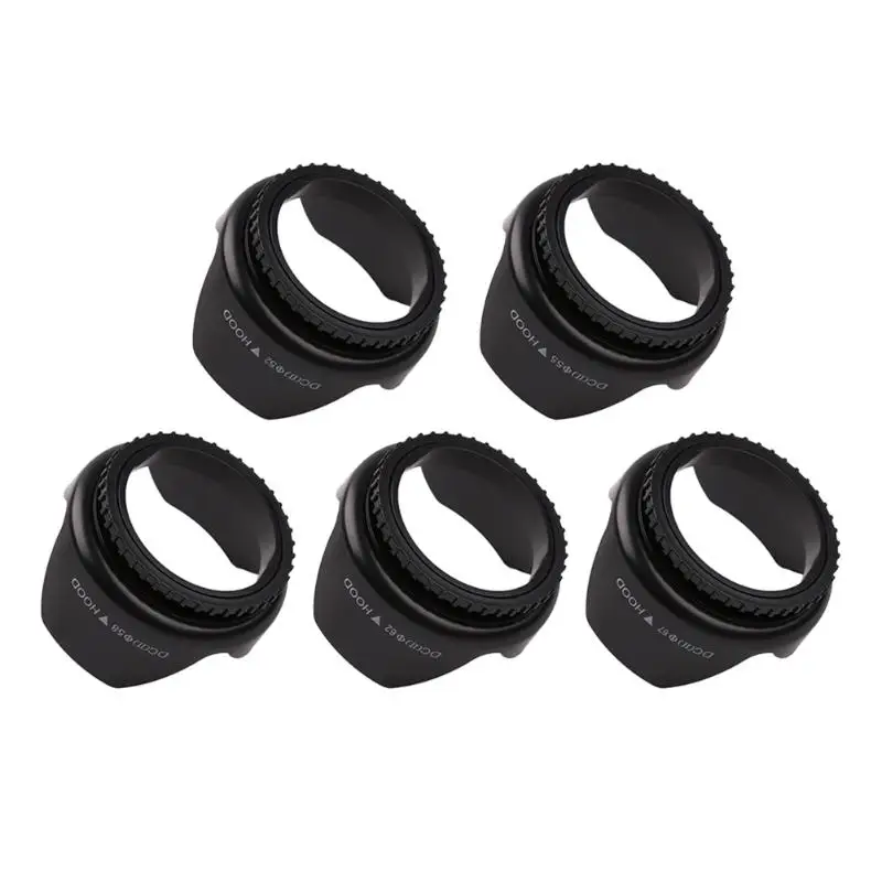 Универсальная бленда Powerwin 49 мм 52 55 58 62 67 72 77 82 для зеркальных камер Canon Nikon Sony |