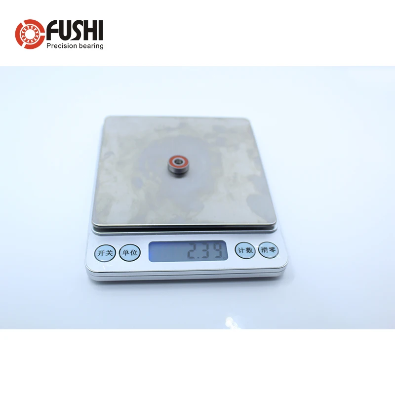 695-2RS подшипник ABEC-3 10 шт 5x13x4 мм миниатюрный 695RS упорные шариковые подшипники 619/5RS Z2V1 оранжевый герметичный подшипник 695 2RS