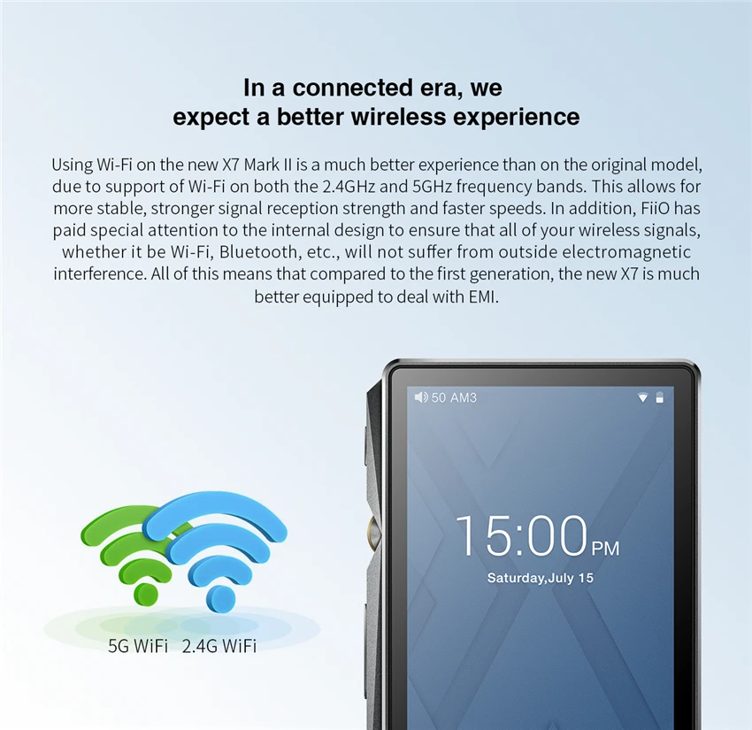 U-009 FiioX7 2nd MARK2 MK2 ES9028PRO без потерь музыка Android PDA плеер DXD DSD плеер 32 бит/384 кГц USB ЦАП