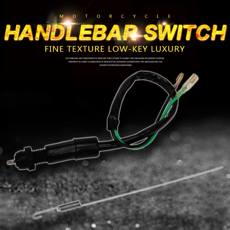 Универсальный ножной тормоз светильник переключатель для мотоцикла dirt bike мини
