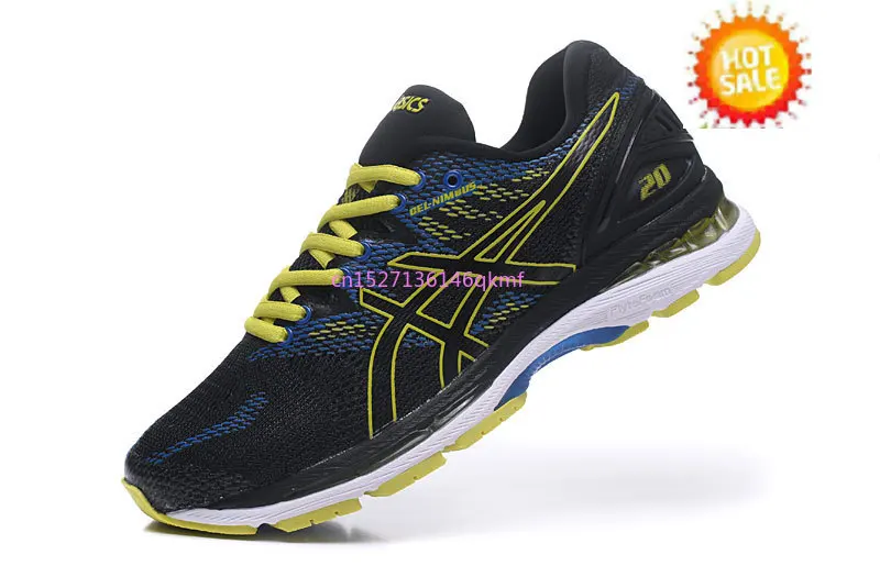 ASICS GEL-Nimbus 20 оригинальные мужские кроссовки для бега на открытом воздухе дышащая Спортивная обувь устойчивая обувь Asics мужские кроссовки