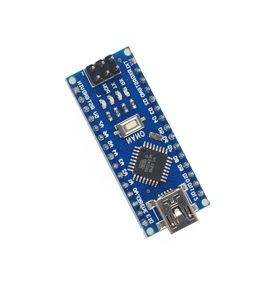 Контроллер TENSTAR ROBOT Nano 3 0 10 шт. USB драйвер CH340 без кабеля NANO V3.0 ATMEGA328P|Детали и