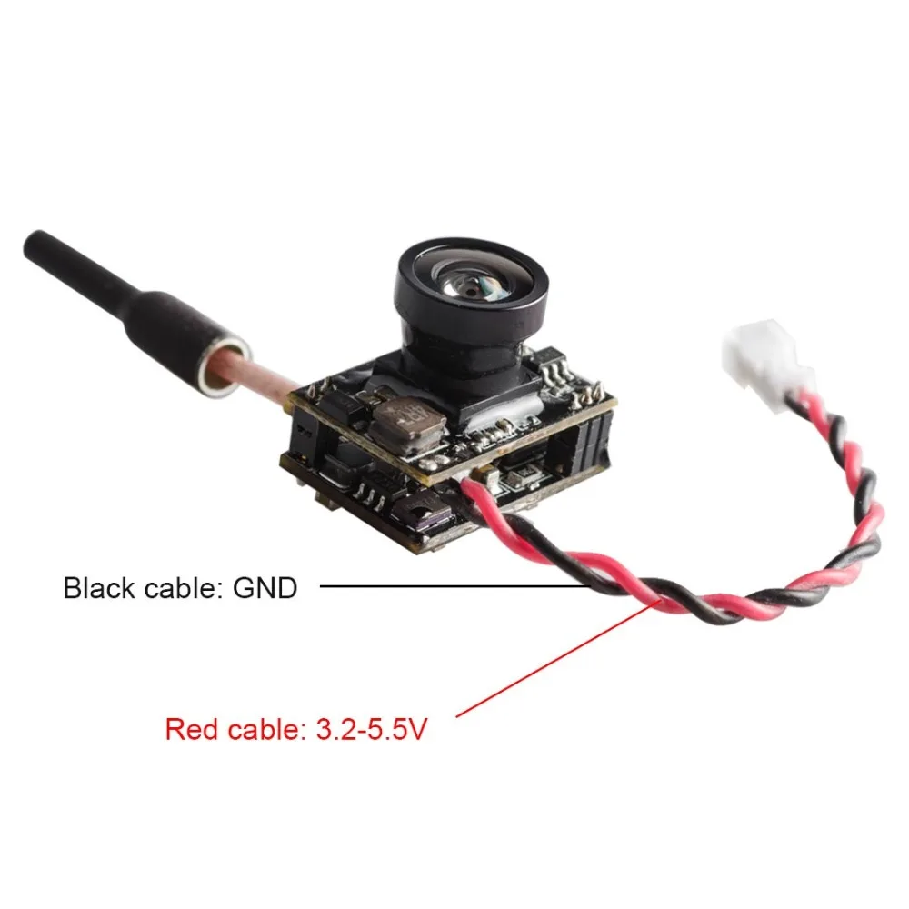 AKK A3-OSD 5,8 GHz 48CH 0,1 mW/25 mW/200 mW переключаемая микро AIO камера с OSD VTX
