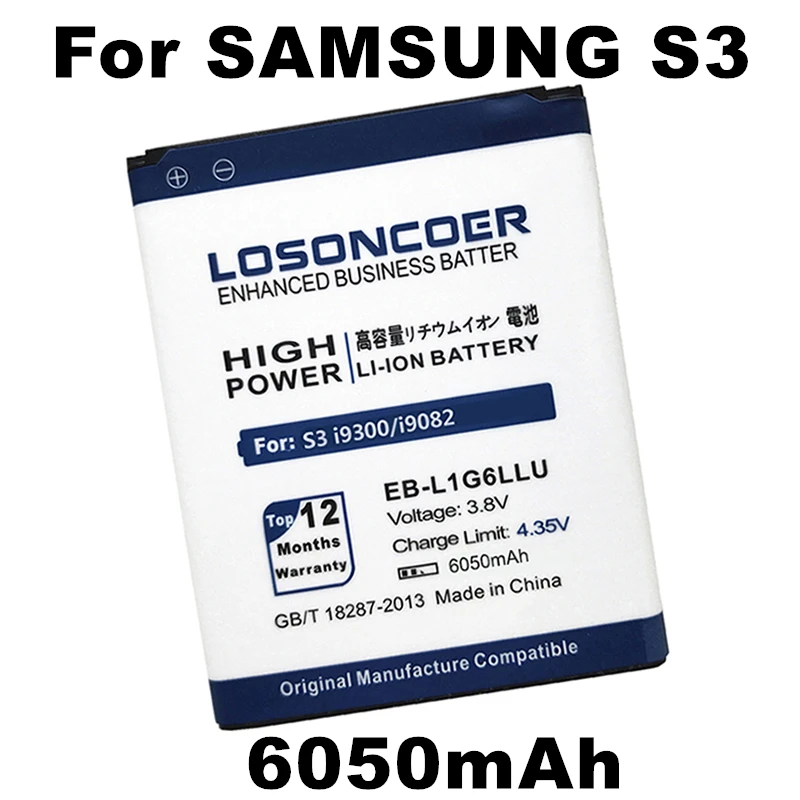 3700 6950 ма ч для samsung Galaxy S3 S4 S5 S6 Note 4 Батарея B600BC B600BE B600BU EB BN910BBE L1G6LLU BG900BBE
