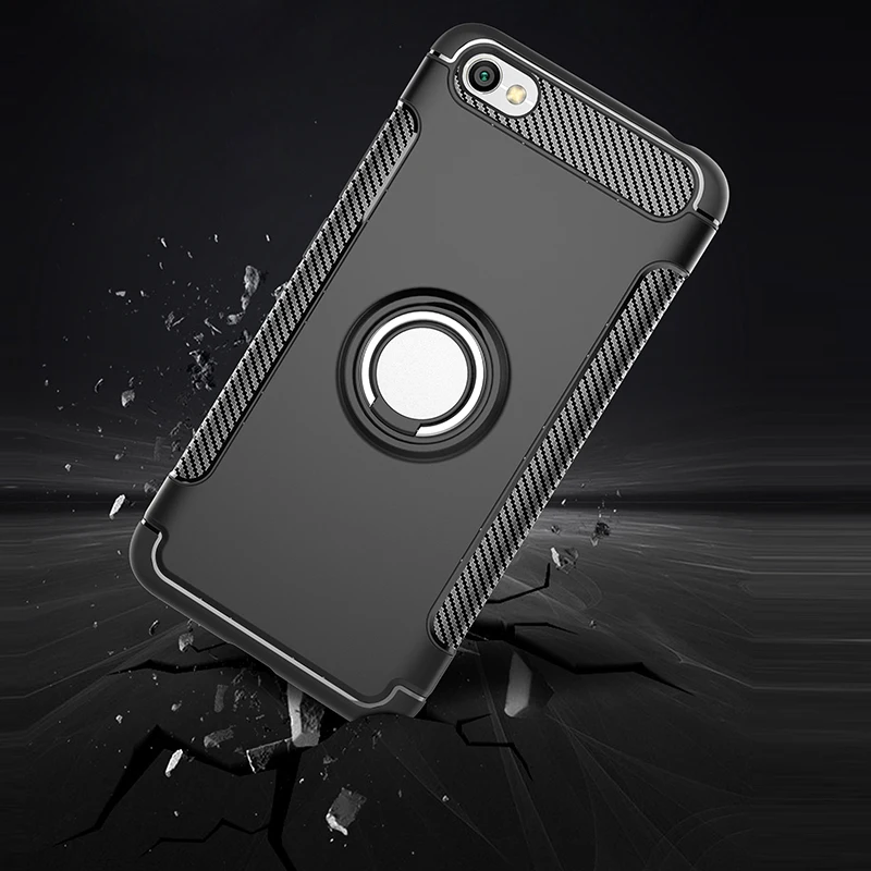 OUDINI Роскошный чехол для Xiaomi redmi Примечание 5A модный жесткий пластиковый чехол с кольцом на палец для redmi note 5A чехол для телефона