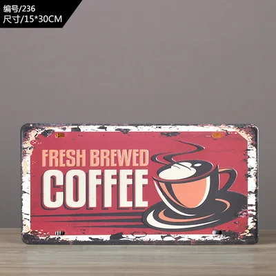 New Car Metal License Plate Vintage Home Decor Tin Sign Bar Pub Garage Cafe Decorative Painting Plaque | Дом и сад