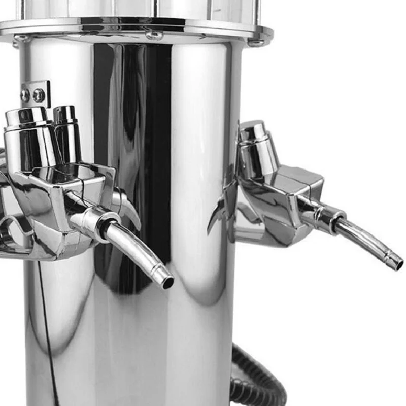 MINGLI Mini Beer Dispenser Machine Drinking Vessels Double Gun Pump with Transparent Layer Design Gas Station Bar | Дом и сад