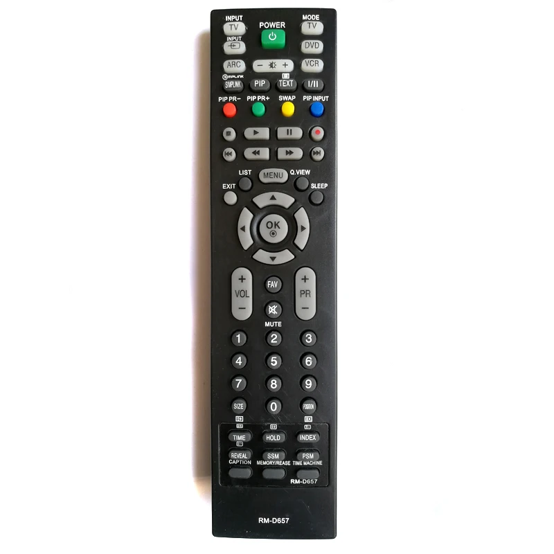 

New For LG LCD TV RM-D657 Remote Control MKJ39927802 MKJ39927801 50PC3D-UE 50PQ20-UA 50PQ30-UA 26LH1DC5 L26W56BA