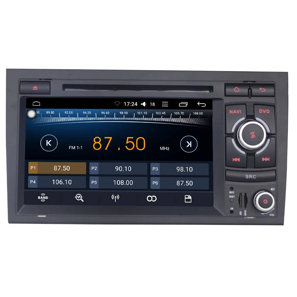 ARKRIGHT HD 7 &quot2Din 4 + 32 ГБ Android автомобильное радио 8 1 SC9853 Восьмиядерный gps для Audi A4 S4 RS4