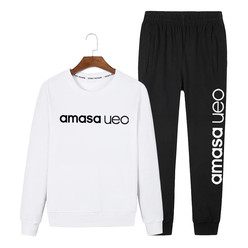 Spring and autumn new style fashion long-sleeve men's wear casual head suit | Мужская одежда