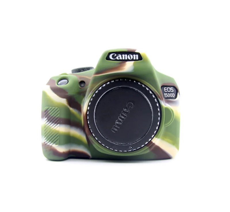 Силиконовый чехол для камеры Canon EOS 1500D 1300D 2000D Rebel T6 Kiss X80, резиновый чехол для камеры DSLR
