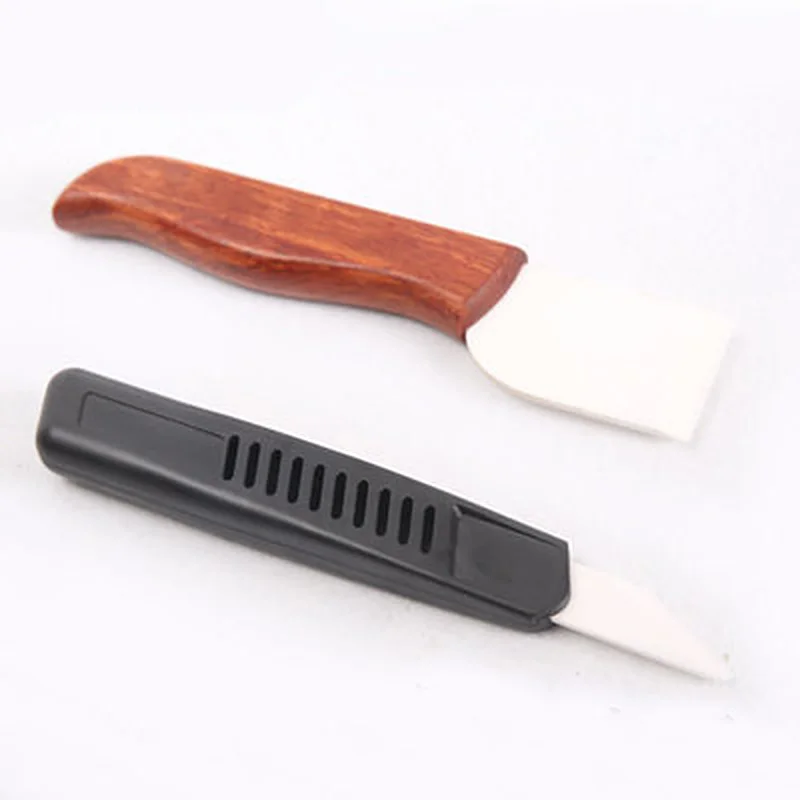 

1 шт. 27/35 мм резак инструменты для работы с кожей Инструмент для резьбы по коровам «сделай сам» нож для обрезки кожи ручной работы керамическ...