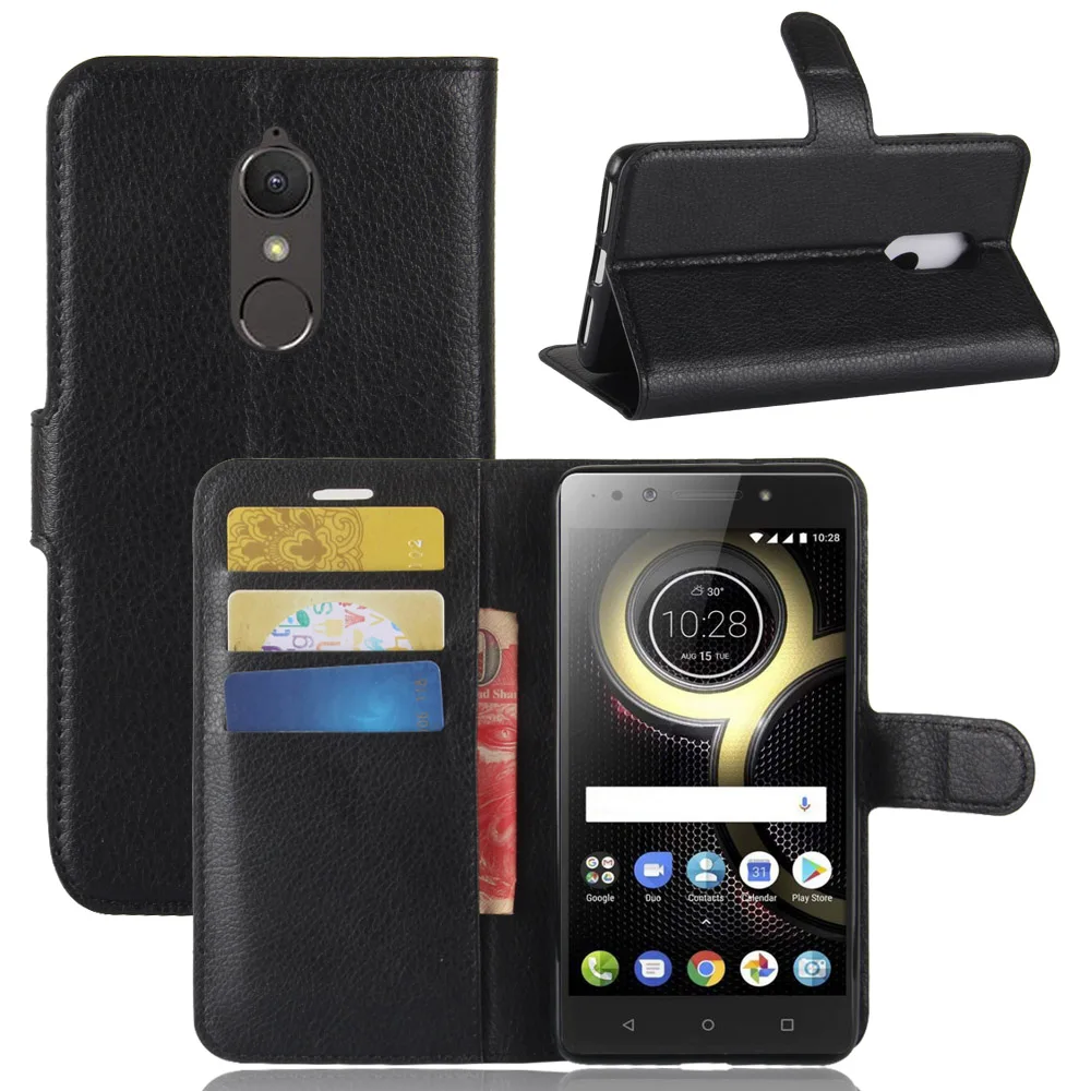 Чехол для телефона Lenovo Vibe K5 K8 K10 откидная задняя крышка из искусственной кожи A6020