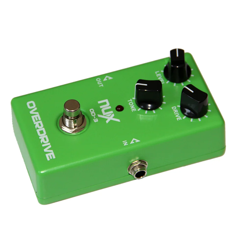 Nux OD-3 Vintage Overdrive Guitar Effect Pedal True Bypass Accessories | Спорт и развлечения