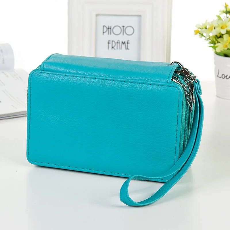 Милый школьный пенал Чехол из искусственной кожи пенальти чехол 72 отверстия 4