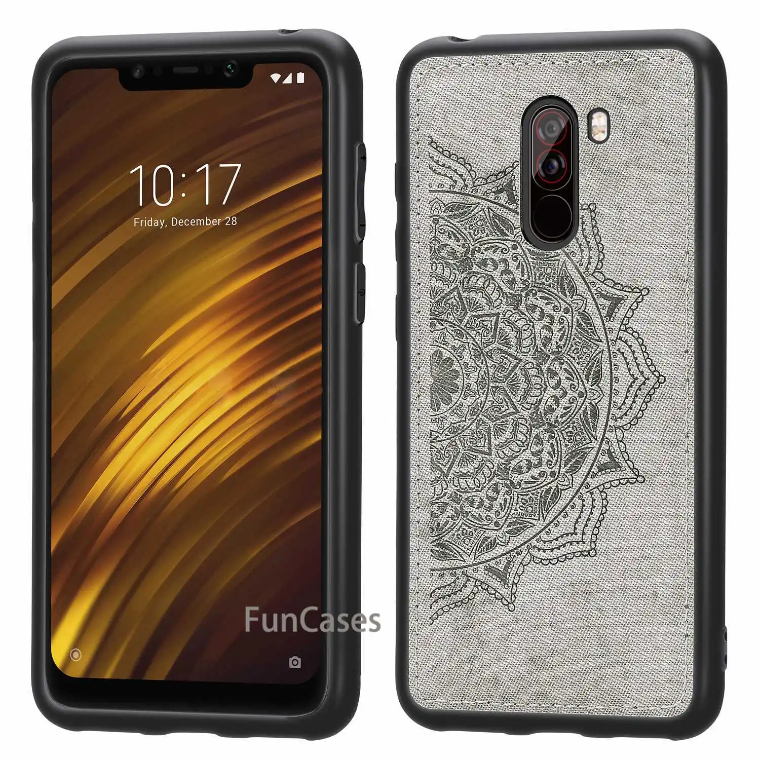 Кожаный чехол для xiaomi pocophone f1 Pocophone F1 POCO классический стиль однотонный кошелек