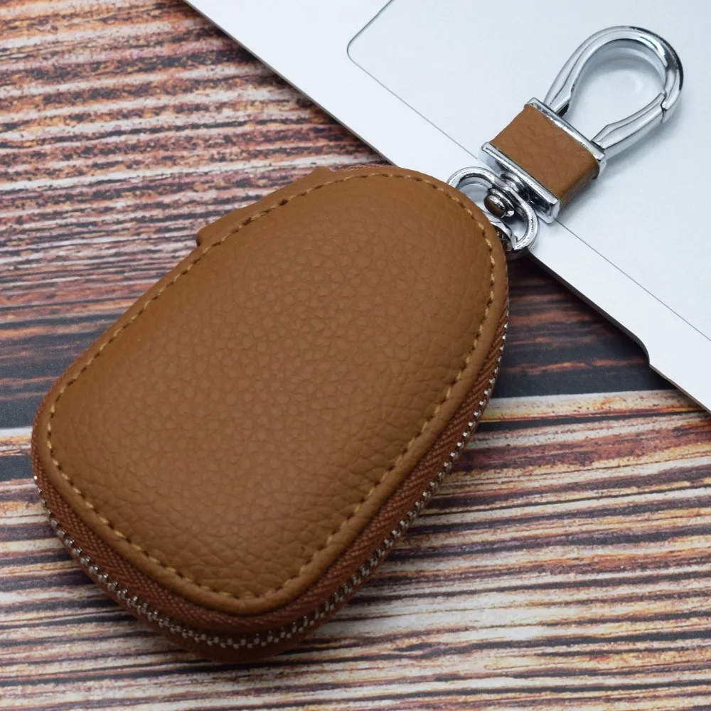 Женский keyschain держатель женские кошельки из натуральной кожи для ключей на