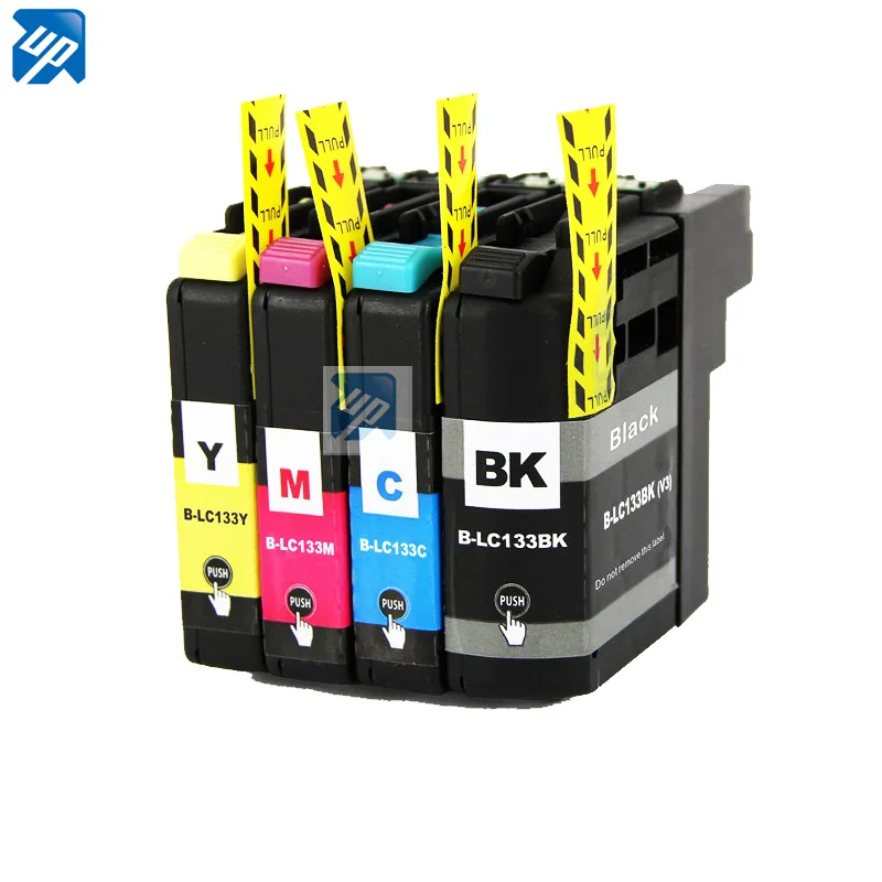 10PK LC131 LC133 совместимый чернильный картридж полные Чернила для Brother MFC J245 J470DW J475DW