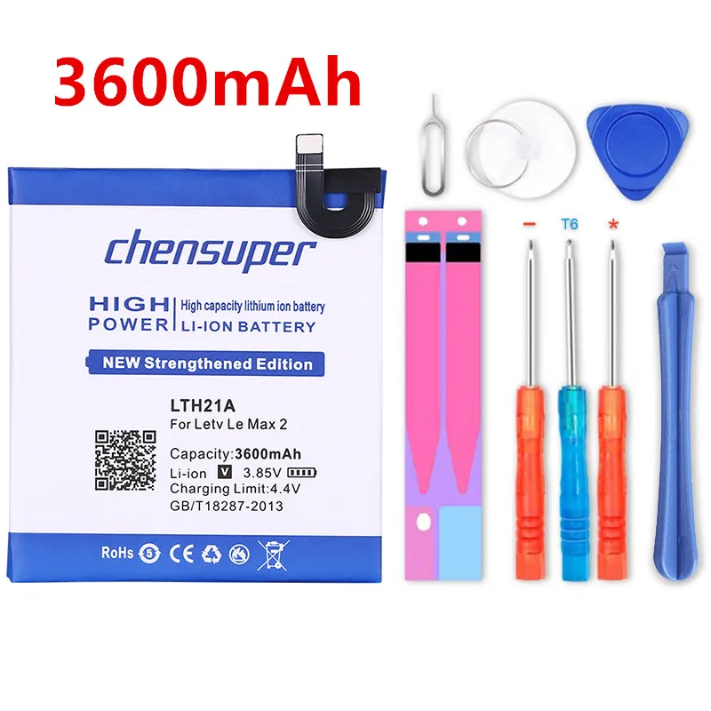 Аккумулятор chensuper LTH21A для LeEco Letv Le Phone MAX 2 3600 дюйма X821 X820 LeMax2 X822 X829 5 7 мАч | Мобильные