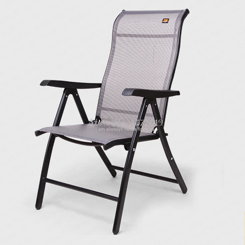 

Zero Gravity Office Nap Lounge Chair Portable Folding Outdoor Chairs Beach Chair with Pillow 8 Gear Adjustable Recliner