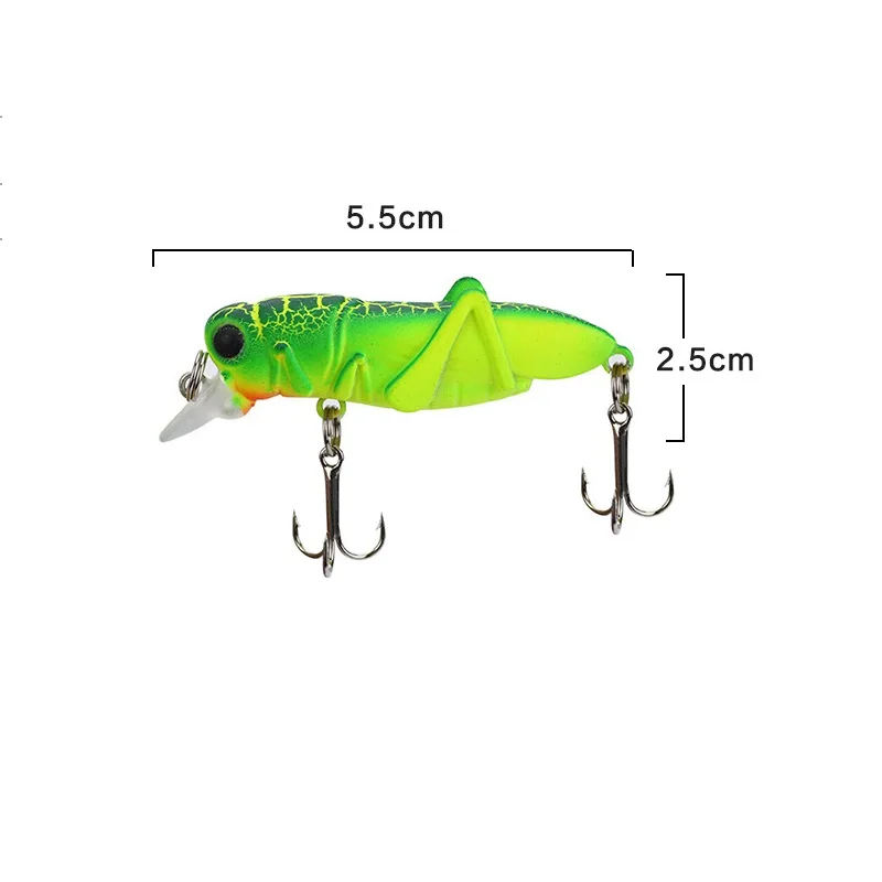 Блесна приманка жесткая наживка 8 # рыболовные Крючки приманки 5.5cm3.7g воблер