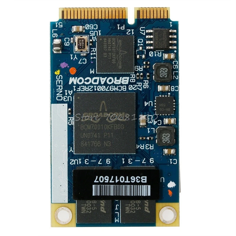 

Для BCM970012 BCM70012 декодер формата HD, мини-карта PCIE для ТВ, нетбуков, Прямая поставка