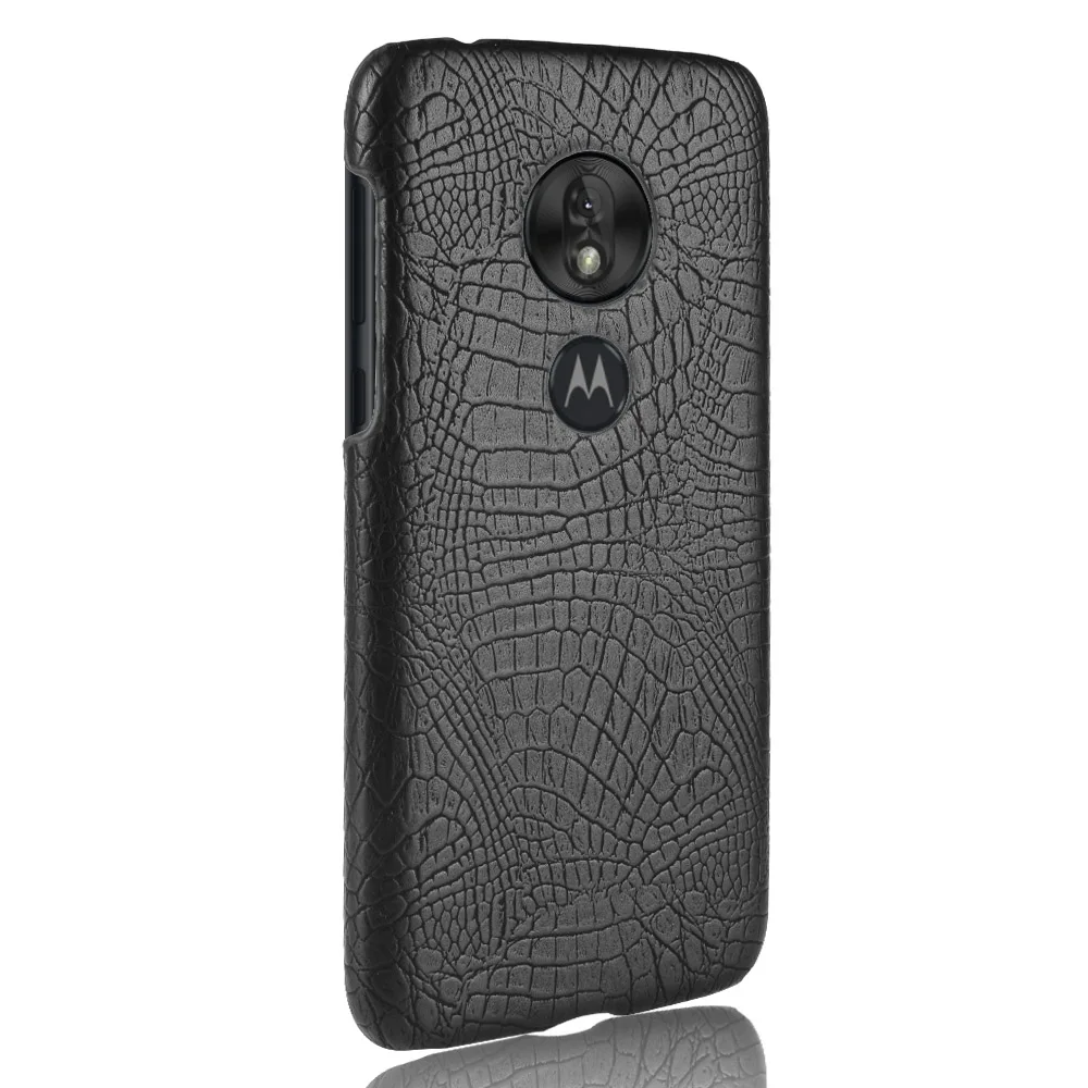 Новое поступление кожаный чехол с узором под крокодиловую кожу для Motorola Moto G7 G 7 Plus