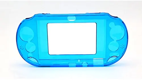 Тонкий жесткий защитный чехол с кристаллами для sony playstation PS Vita psv 2000(только для PCH-2000 - Цвет: Light Blue