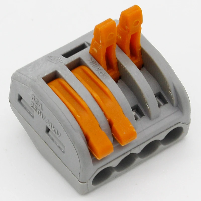 Бесплатная доставка 10 шт. Универсальные Компактные разъемы для проводной