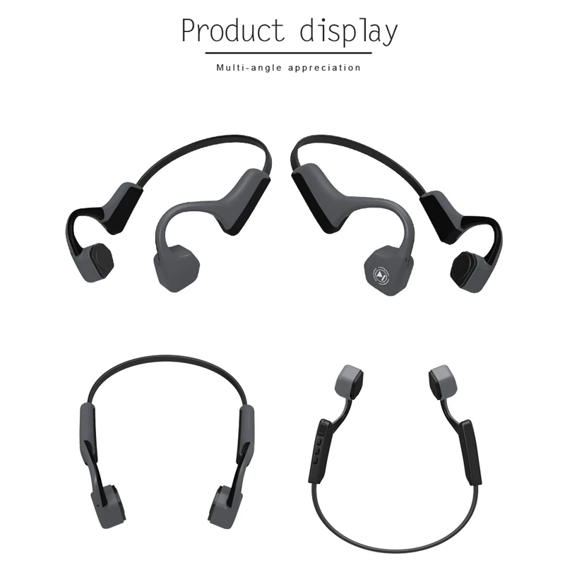 V8 беспроводные Bluetooth наушники с костной проводимостью гарнитура спортивные для
