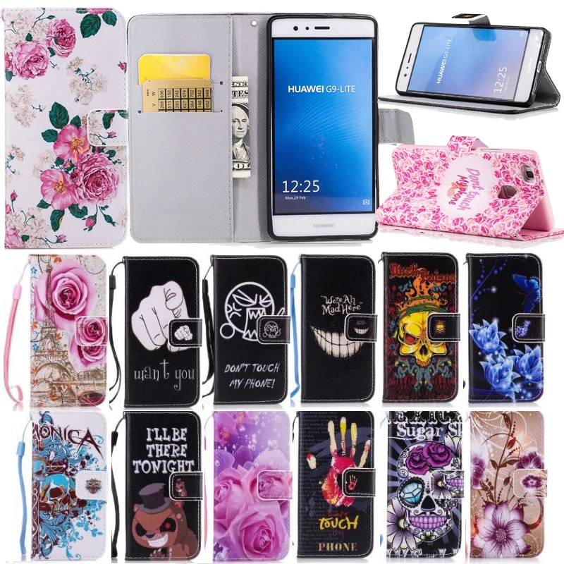 Чехол для телефона Huawei P20 P10 Pro P8 P9 Lite 2016 Y3 Y5 Y6 Y7 2017 Y5II honor 9 mate 10 флип чехол из мягкой