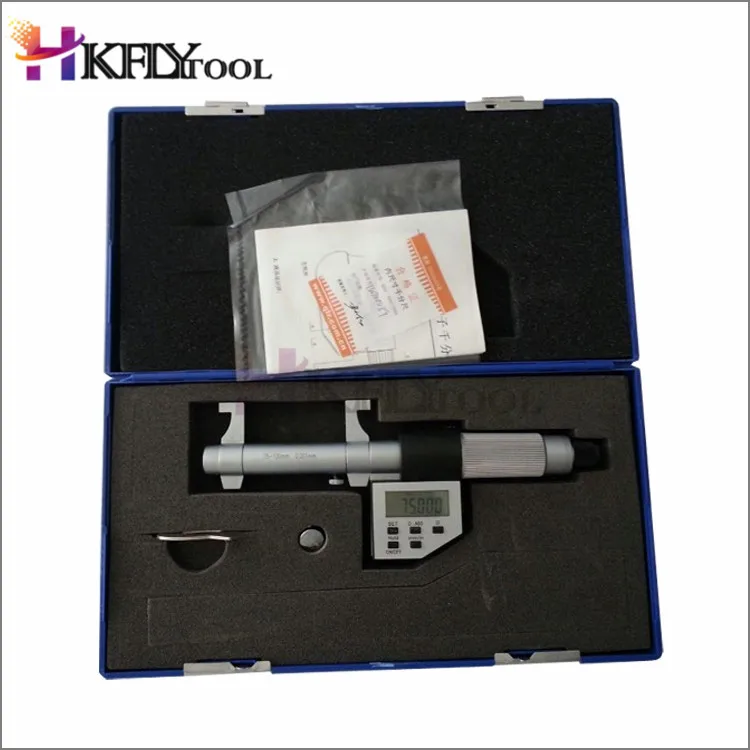 

Electronic digital inside micrometer caliper gauge 5-30mm/25-50mm/50-75mm/75-100mm 0.001 Electronic Caliper Precision Measuring